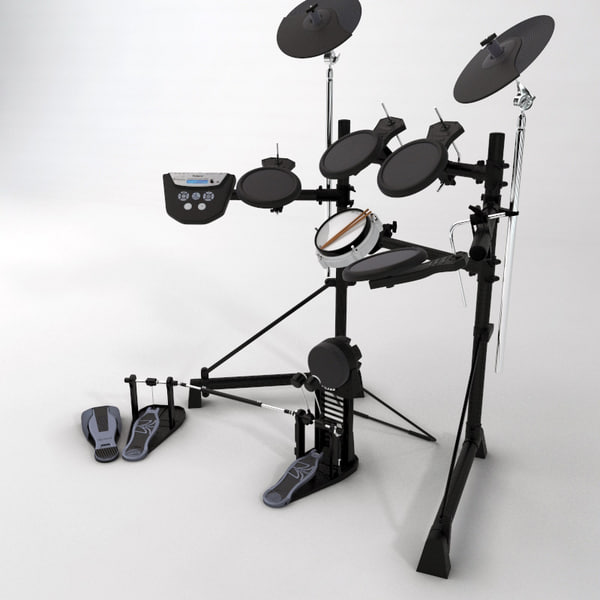 3d model roland td6v electronic drum kit