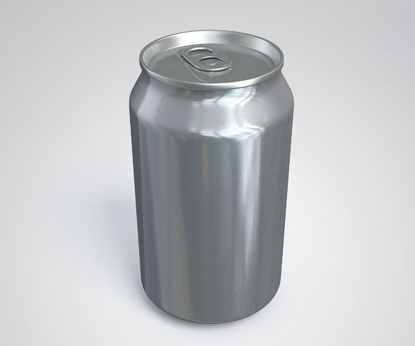 3d model drinks cans