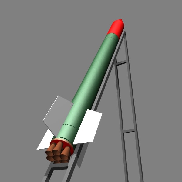rockets qassam artillery dxf