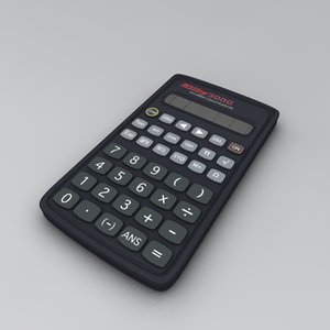 Calculator 3D Models For Download | TurboSquid