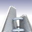 skyscrapers generic 3d model