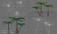 set 3 palm trees 3d 3ds