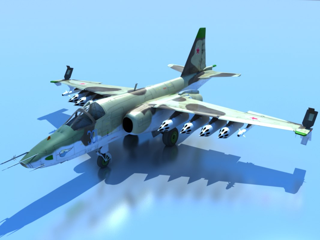 su-25 t 3d model