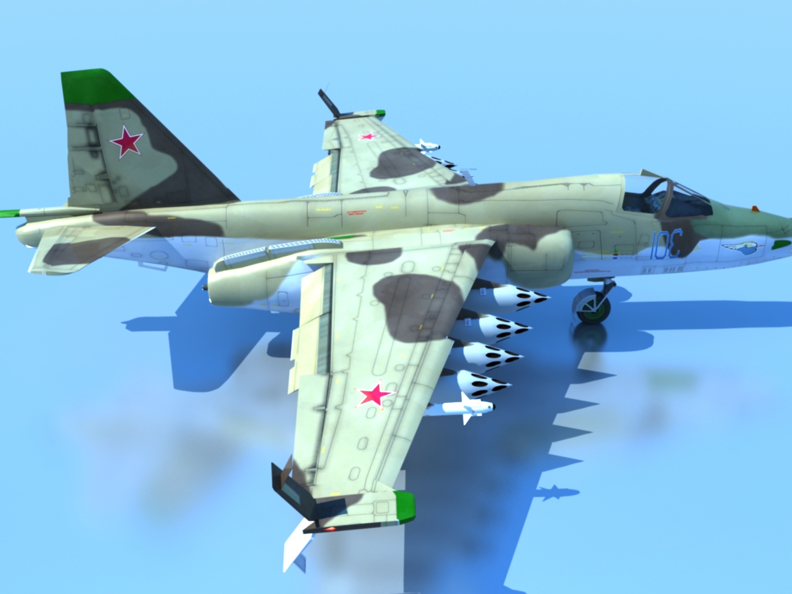 su-25 t 3d model