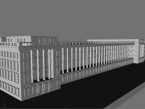 treasury building 3d model