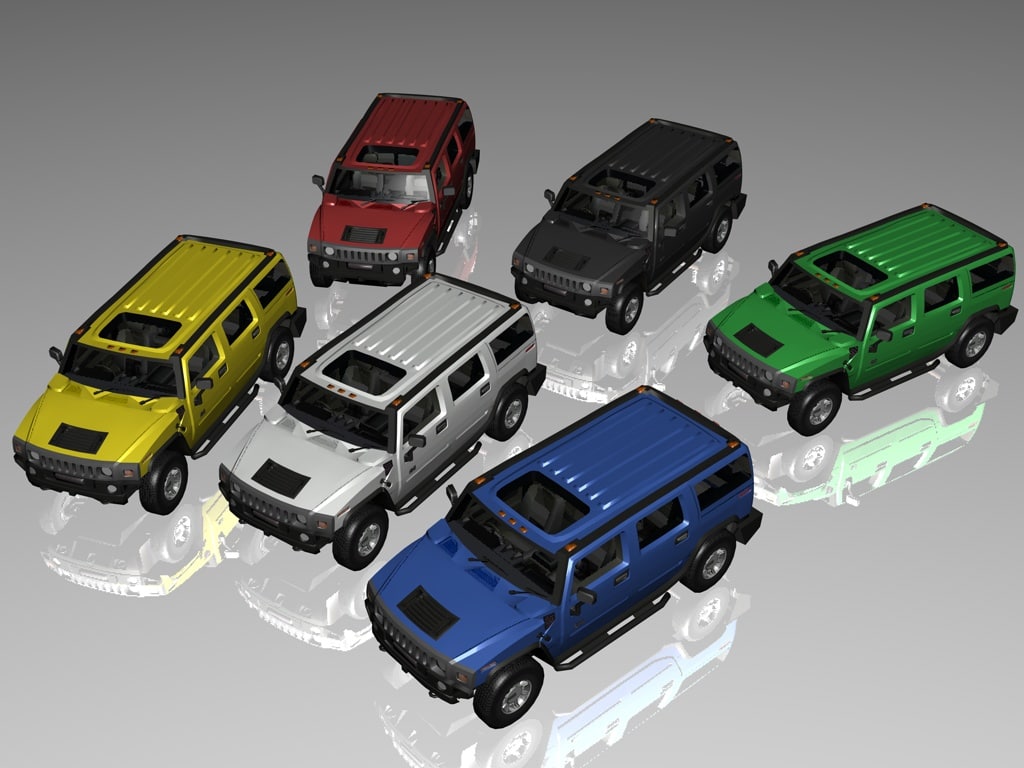 Hummer автомобилей механик 3d