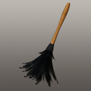 obj feather duster