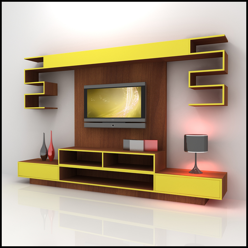 Tv Wall Unit Modern Design X 10