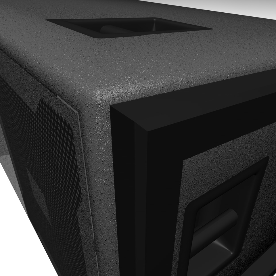 3d model jbl linearray speaker