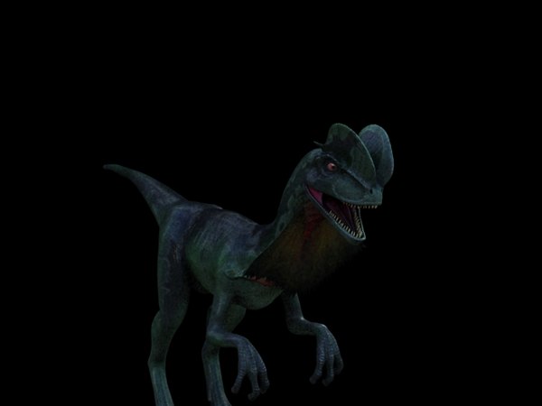 dilophosaurus with frill
