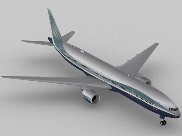 B 777-300 777 3d Model