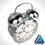 classic alarm clock 3d 3ds
