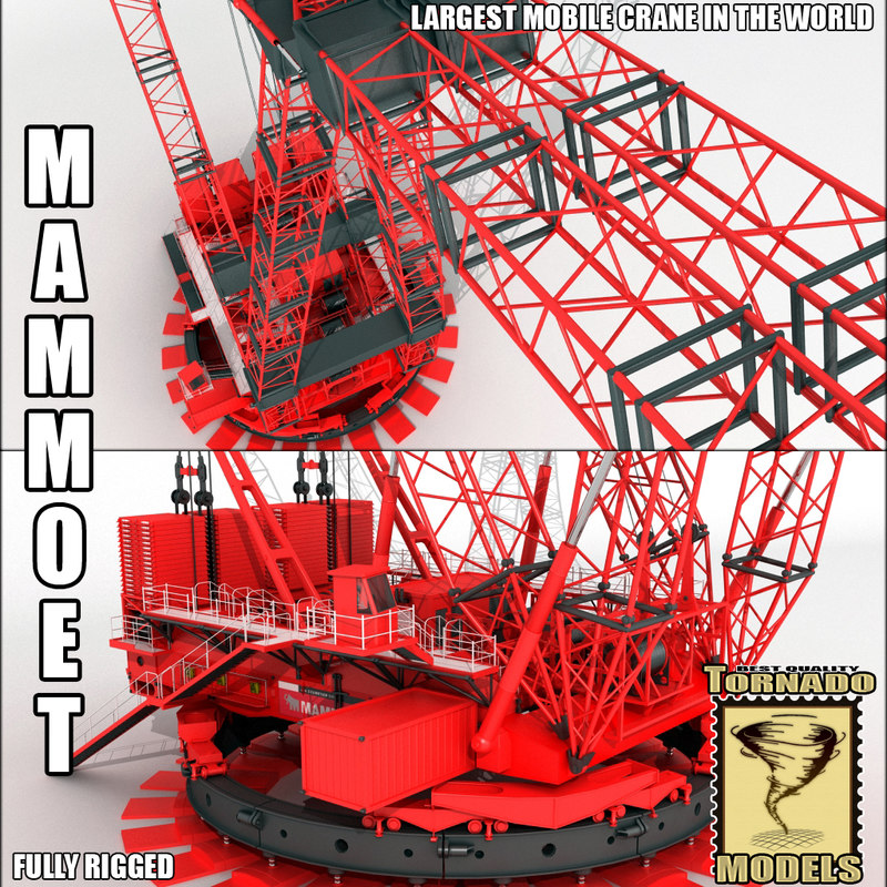 mammoet toy crane