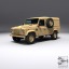 3d british army jeep