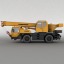 mobile crane liebherr ltm 3d model