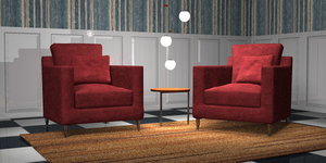 chairs 3d model