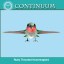 3d ruby throated hummingbird rig lightwave