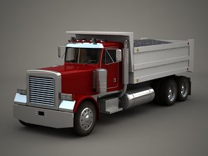large dump-truck 3d 3ds