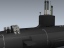 virginia submarines 3d model