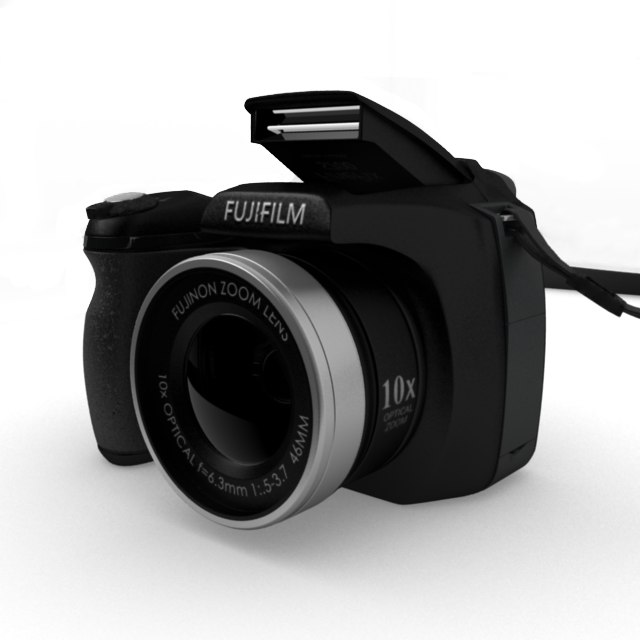 fujifilm finepix s700 digital camera 3d obj