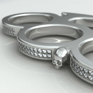 3d knuckle-duster 7 model