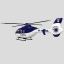 helicopter eurocopter ec 135 3d model