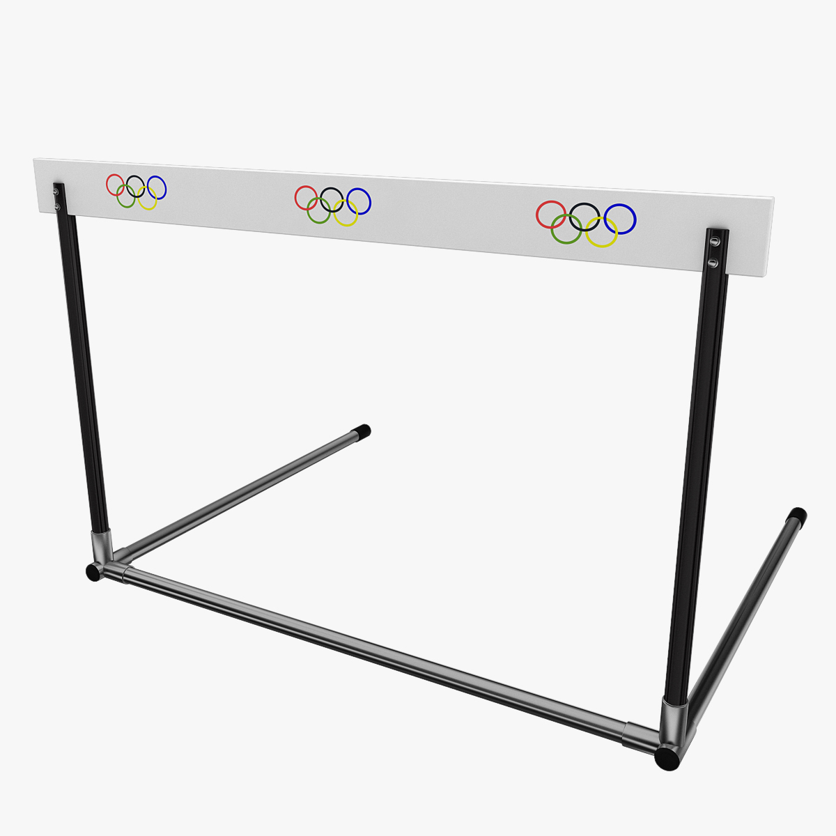 athletics equipment sets 3d model