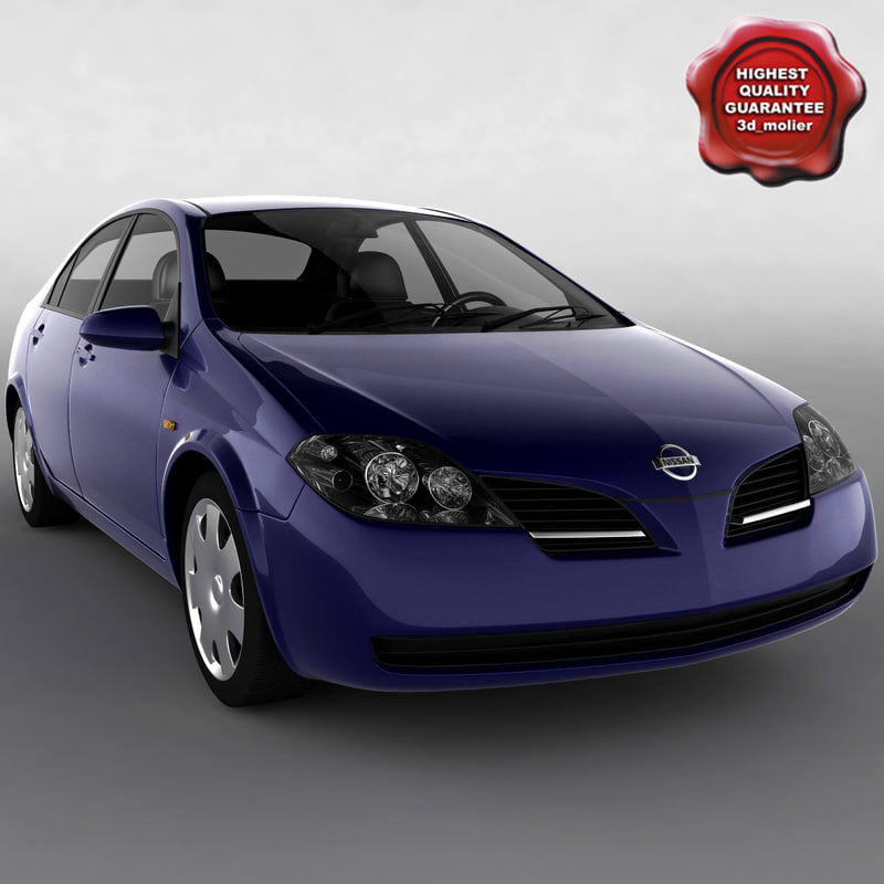 3d model nissan primera