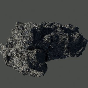 large asteroid 3d model