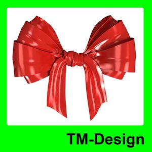 gift ribbons bows obj