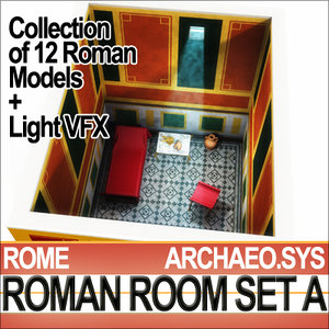 3ds ancient roman house 12