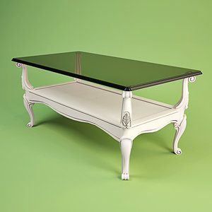 volpi coffee table 3d model