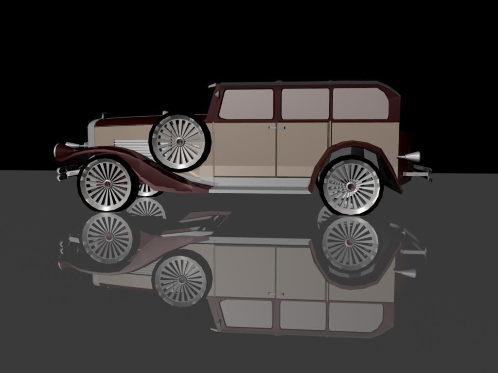 Antique Car Blender Models for Download | TurboSquid