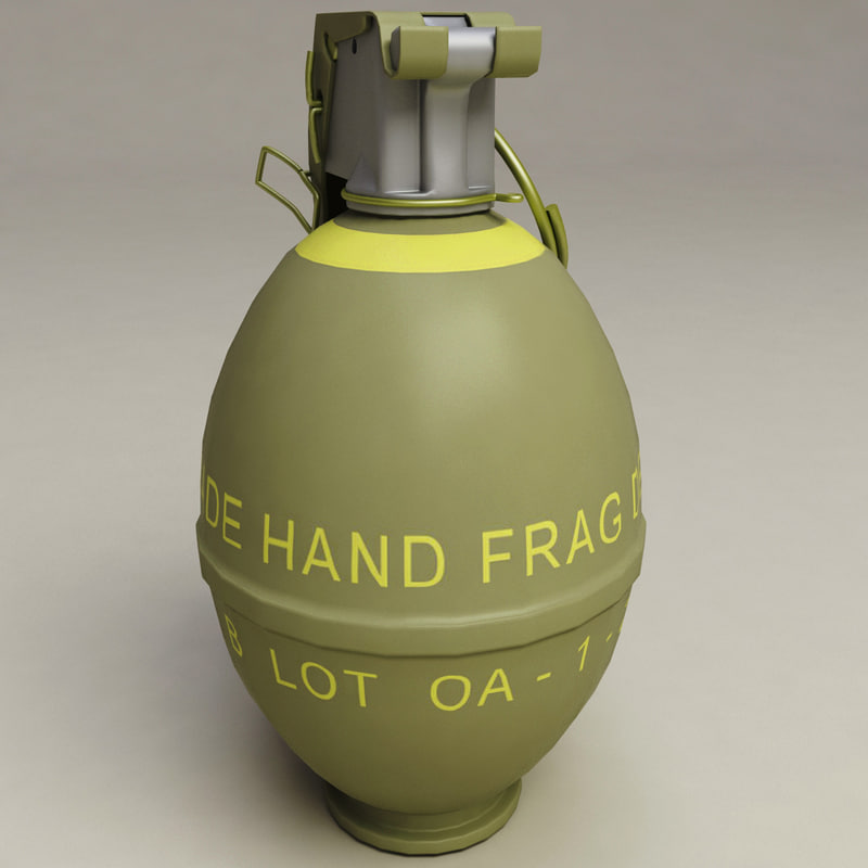 m26 frag grenade max