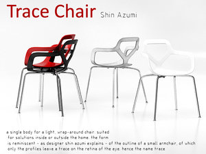 trace chair 3d model