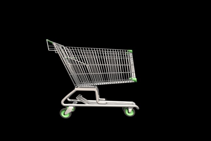 max shopping cart animation