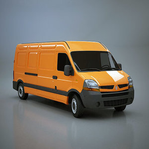 3d model master long van