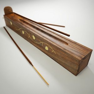 incense holder box 3d model