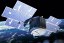 telecommunication satellites 3d model