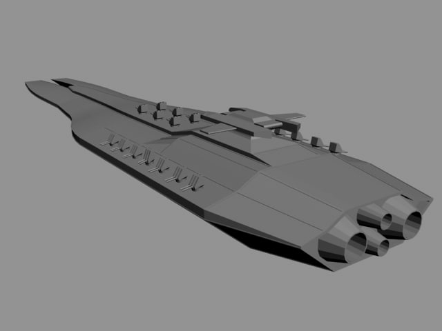 ships hull 3d model