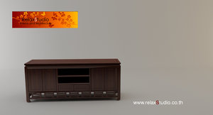 chiness console 3d model