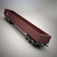railroad crossing train 3d model