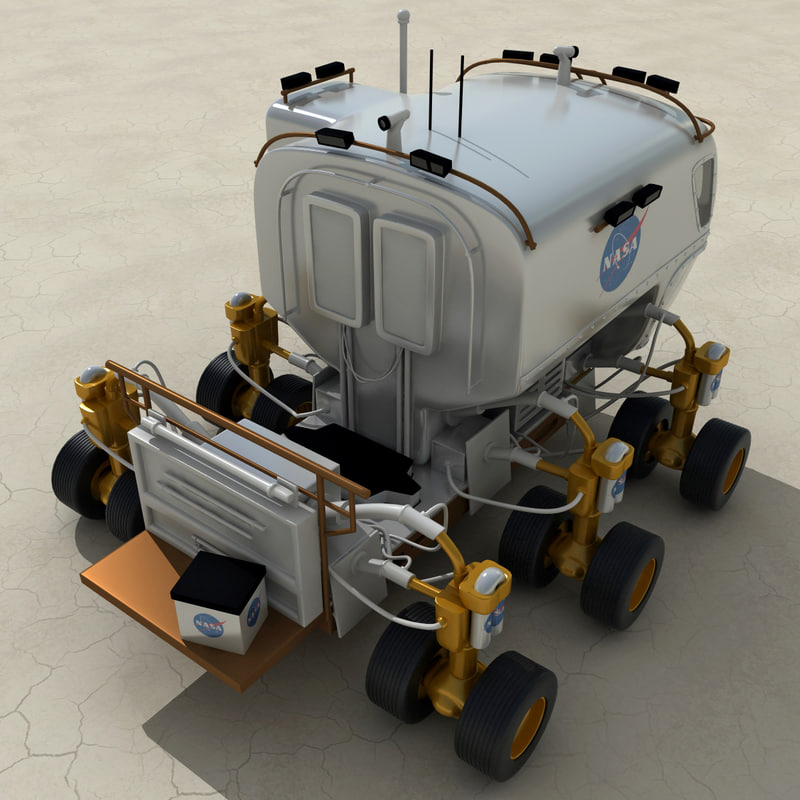 new nasa lunar rover c4d