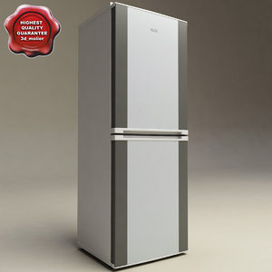 refrigerator aux 3d model