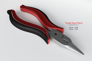 3d small nose pliers