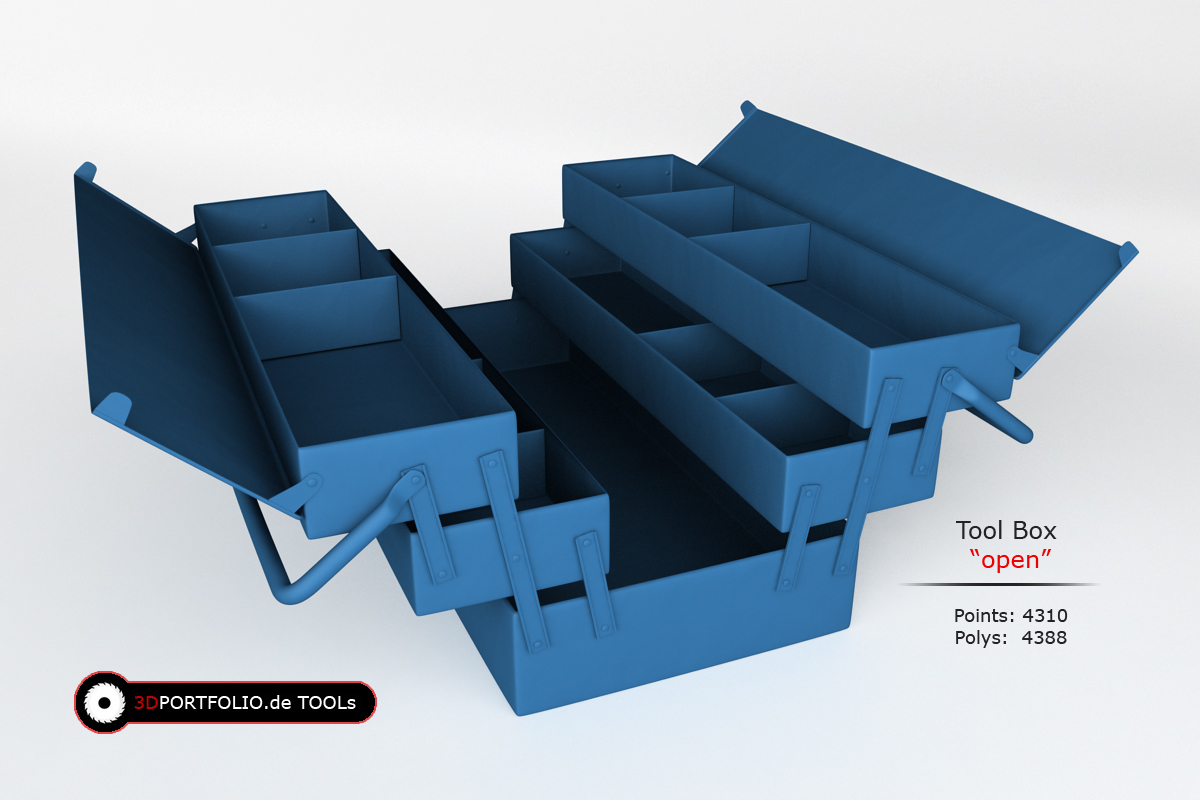 tool box 3d model