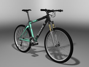 mountain bike 3d model