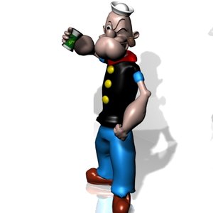 popeye spinash 3d 3ds