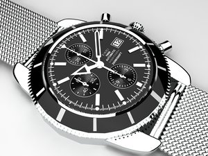 wrist watch 3d max