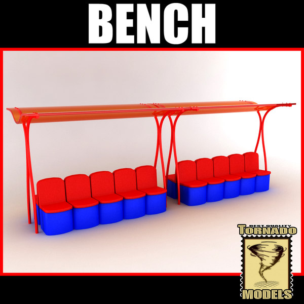 reserve bench 3d model